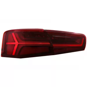 Pachet Exterior Complet compatibil cu Audi A6 C7 4G Limousine (2011-2018) Conversie la 2018 Design-image-6105099