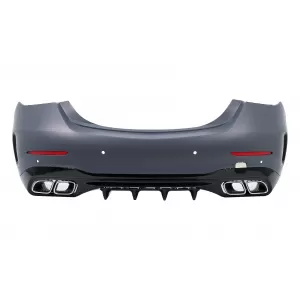 Kit Carrocerí­a para Mercedes C W205 Conversión W206 C63 Diseño Parachoques Faros capó-image-6106235