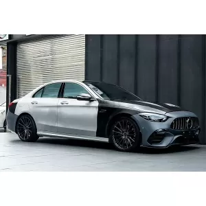 Kit Carrocerí­a para Mercedes C W205 Conversión W206 C63 Diseño Parachoques Faros capó-image-6107068