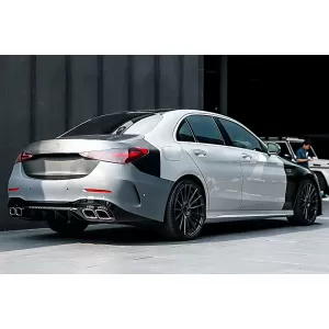 Kit Carrocerí­a para Mercedes C W205 Conversión W206 C63 Diseño Parachoques Faros capó-image-6107069