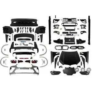 Upgrade Body Kit suitable for BMW X5 E70 (2007-2013) Conversion to X5M F95 2023 Design