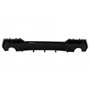 Rear Bumper Valance Diffuser suitable for BMW 4 Series G22 G23 (2020-up) Piano Black