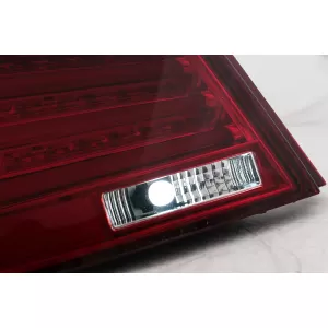 LED-Rücklichtleiste für BMW 5er E60 LCI 2007–2010, rot, klar-image-6105809