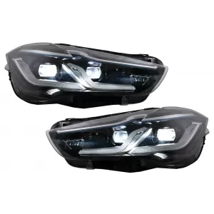 LED Headlights suitable for BMW X1 SUV F48 (2015-2020) Conversion from Halogen to LED