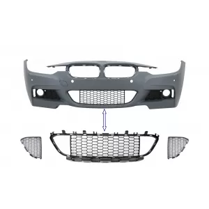 image-72-Paraurti Centrale Griglia inferiore per BMW Serie 3 F30 F31 M-Tech 2011-2019