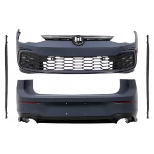 image-25-Kit carrozzeria per VW Golf VIII Hatchback Mk8 MQB 2020-2023 GTI Design Griglia paraurti