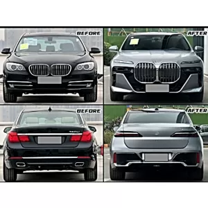 Body Kit suitable for BMW 7 Series F01 (2008-2015) Conversion to G70 Design