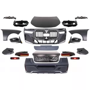 image-63-Body Kit suitable for BMW 7 Series F01 (2008-2015) Conversion to G70 Design