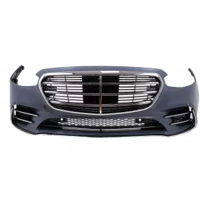 Kit Exterior Complet compatibil cu Mercedes S-Class W221 (2005-2013) Conversie Completa la W223 S450 Design-image-6107367