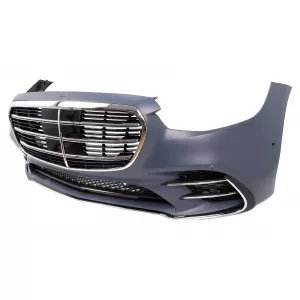Kit Exterior Complet compatibil cu Mercedes S-Class W221 (2005-2013) Conversie Completa la W223 S450 Design-image-6107370