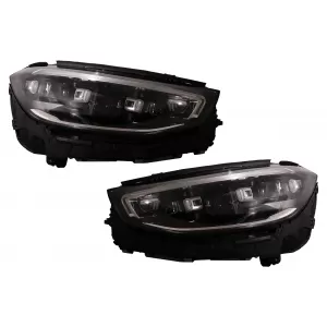 Kit Exterior Complet compatibil cu Mercedes S-Class W221 (2005-2013) Conversie Completa la W223 S450 Design-image-6107414