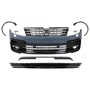 image-29-Kit Carrozzeria Paraurti per VW Tiguan II Mk2 AD BW 16-19 Griglia Passaruota Diffusore