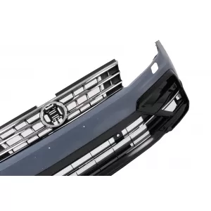 Kit de carrocería Parachoques para VW Tiguan II Mk2 AD BW 16-19 Parrilla Pasos de rueda Difusor-image-6108578