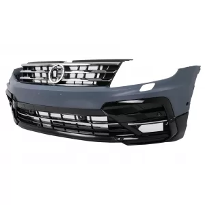 Kit de carrocería Parachoques para VW Tiguan II Mk2 AD BW 16-19 Parrilla Pasos de rueda Difusor-image-6108581