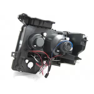 LED Headlights suitable for Ford F150 Mk12 (2008-2014) Black