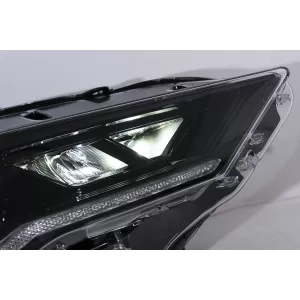 LED-Scheinwerfer für Ford Mustang VI Facelift 2018-2023 Schwarz Dual Projector Dynamic-image-6107442