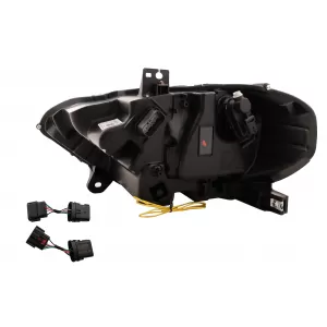LED-Scheinwerfer für Ford Mustang VI Facelift 2018-2023 Schwarz Dual Projector Dynamic-image-6107450