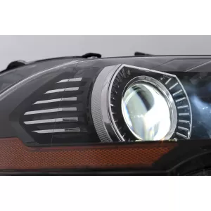 Faros LED para Ford Mustang VI Facelift 18-2023 Negro Señal Dinámica RGB DRL-image-6107457