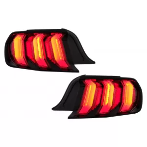 image-74-Full LED Taillights suitable for Ford Mustang VI S550 (2015-2019) Red with Dynamic Sequential Turning Lights