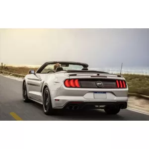 Full LED hátsó lámpák Ford Mustang VI S550 (2015-2019) piros, dinamikus szekvenciális irányjelzővel-image-6107569
