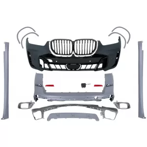 image-11-Bodykit für BMW X5 G05 19–22 LCI 2023+ Stoßfänger Auspuffanlage M-Tech Design