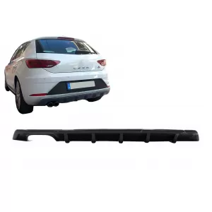 image-22-Hátsó lökhárító diffúzor Seat Leon FR Mk3 Facelift 5F Hatchback (2017-2020) modellhez