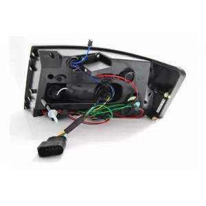 Stopuri LED compatibil cu Audi A6 C6 4F Sedan (04.2004-2008) 7-PIN Negru-image-6107154