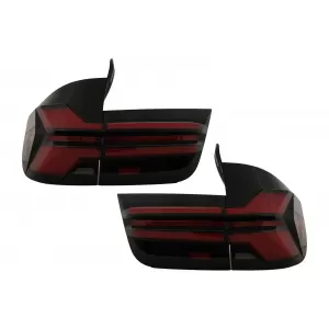 image-20-LED Taillights suitable for BMW X5 E70 (2007-2013) Light Bar Upgrade to G05 LCI Design