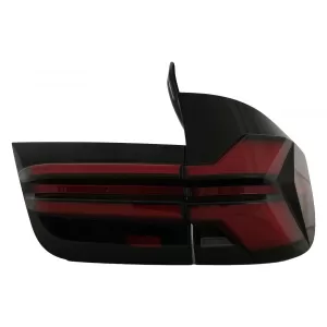 Stopuri LED compatibil cu BMW X5 E70 (2007-2013) Light Bar Upgrade la G05 LCI Design-image-6109824