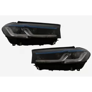 Kit Carrocería Capó para BMW Serie 5 F10 10-17 Conversión G30 LCI Diseño Guardabarros-image-6109106
