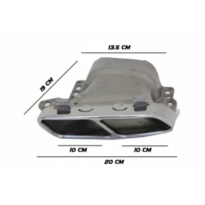 Body Kit für Mercedes A W176 12-18 A45 Look Spoiler Splitter Lamellen Aero-image-6108118