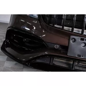 Body Kit für Mercedes A W176 12-18 A45 Look Spoiler Splitter Lamellen Aero-image-6108134