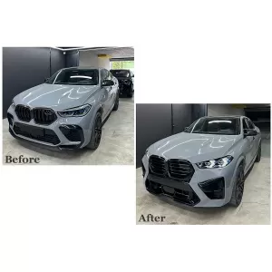 Pachet Exterior Complet compatibil cu BMW X6 G06 (2018-2022) Conversie la LCI X6M Design-image-6109320