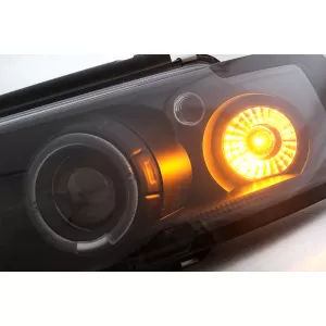 Faros Angel Eyes para VW Passat B5 3B 11.1996-08.2000 Luces Halógenas Negro-image-6111988