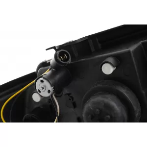 Faros Angel Eyes para VW Passat B5 3B 11.1996-08.2000 Luces Halógenas Negro-image-6111990