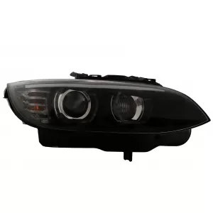 3D LED Angel Eyes Scheinwerfer für BMW 3er E92 E93 2006-2010 mit Xenon Schwarz-image-6109347