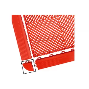 image-12-Corner for Garage Interlocking Floor Tiles Warehouse Modular Flooring Red