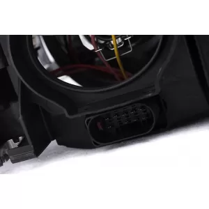 Faruri Angel Eyes compatibil cu Audi A4 B7 (11.2004-03.2008) Negru-image-6126762