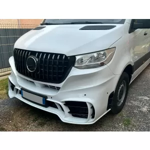 Pare-chocs avant pour Mercedes Sprinter W907 W910 2019-2024 GT Design Calandre-image-6338754