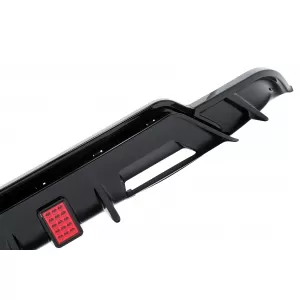 Kit Carrosserie Aero pour Tesla Model 3 17-22 Pare-chocs Diffuseur d'air Passages Roue Noir-image-6110755