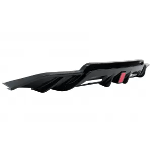 Kit Carrosserie Aero pour Tesla Model 3 17-22 Pare-chocs Diffuseur d'air Passages Roue Noir-image-6110757