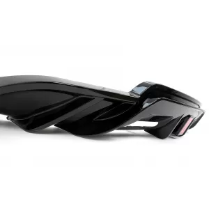Kit Carrosserie Aero pour Tesla Model 3 17-22 Pare-chocs Diffuseur d'air Passages Roue Noir-image-6110758