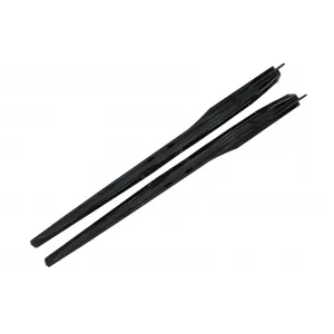 Kit Carrosserie Aero pour Tesla Model 3 17-22 Pare-chocs Diffuseur d'air Passages Roue Noir-image-6110767