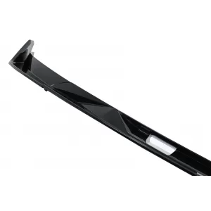 Pachet Exterior Complet de Extensii compatibil cu Tesla Model 3 (2023-up) Prelungire Bara Fata cu Difuzor de aer si Eleron Negru Lucios-image-6110812