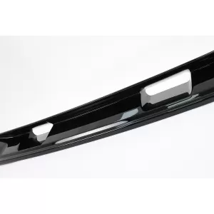 Pachet Exterior Complet de Extensii compatibil cu Tesla Model 3 (2023-up) Prelungire Bara Fata cu Difuzor de aer si Eleron Negru Lucios-image-6110814