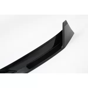 Pachet Exterior Complet de Extensii compatibil cu Tesla Model 3 (2023-up) Prelungire Bara Fata cu Difuzor de aer si Eleron Negru Lucios-image-6110815
