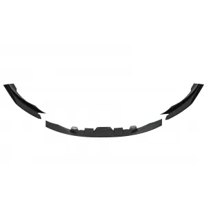 Pachet Exterior Complet de Extensii compatibil cu Tesla Model 3 (2023-up) Prelungire Bara Fata cu Difuzor de aer si Eleron Negru Lucios-image-6110818