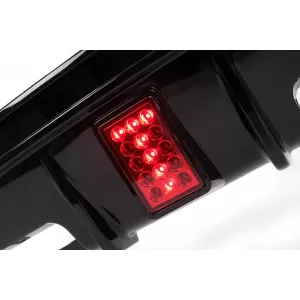 Pachet Exterior Complet de Extensii compatibil cu Tesla Model 3 (2023-up) Prelungire Bara Fata cu Difuzor de aer si Eleron Negru Lucios-image-6110823