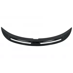 Pachet Exterior Complet de Extensii compatibil cu Tesla Model 3 (2023-up) Prelungire Bara Fata cu Difuzor de aer si Eleron Negru Lucios-image-6110842