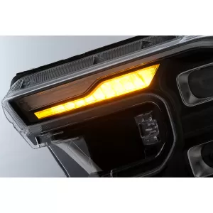 Voll LED Scheinwerfer für Ford Ranger T6.2 2022+ Schwarz Dynamische Blinker-image-6110576